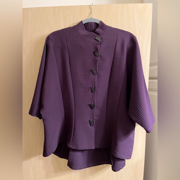 Niche Nilgun Derman Purple Top - Picture 2 of 4